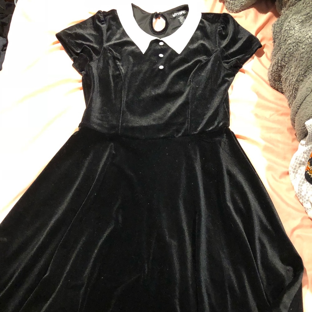 Black Suede dress